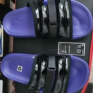 Jordan Super Play Slide - Black Dark Concord
